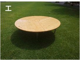 丸形テーブル