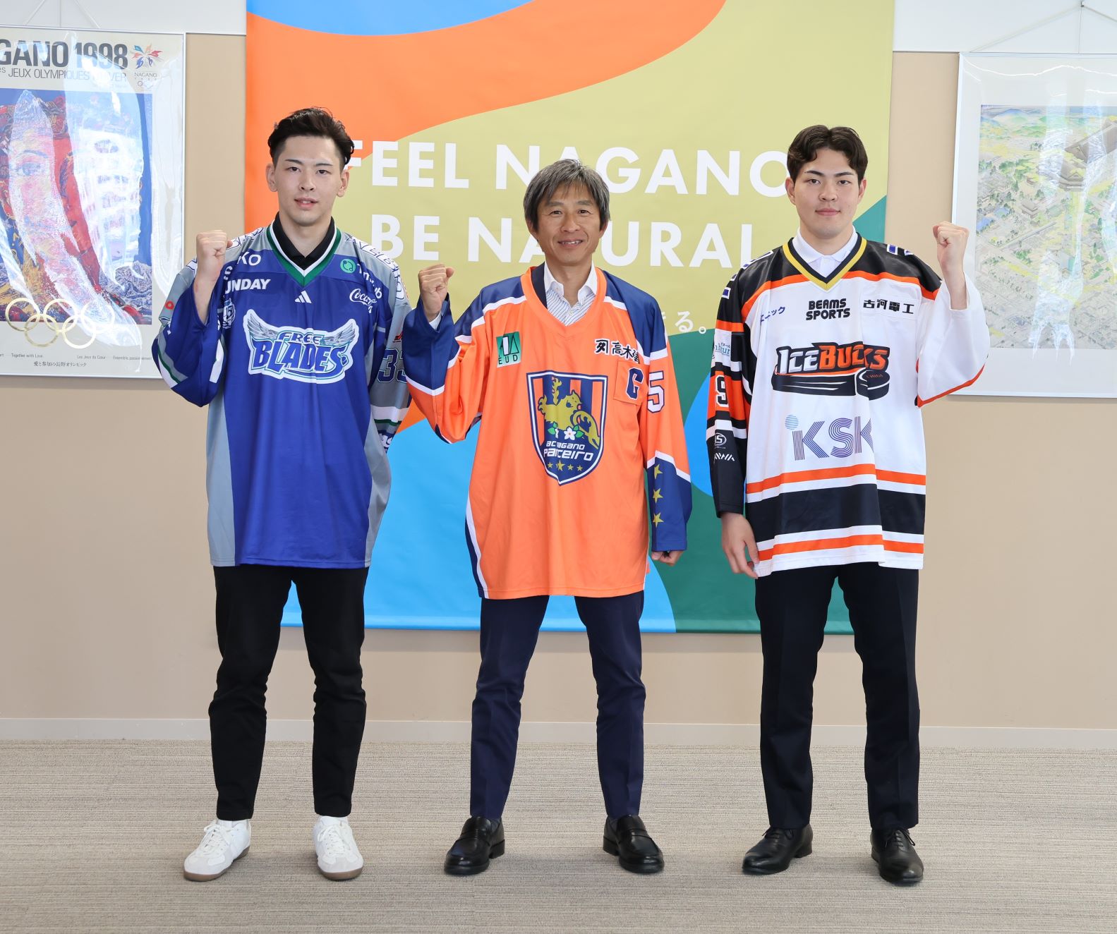 伊藤崇之選手、伊藤俊之選手市長表敬
