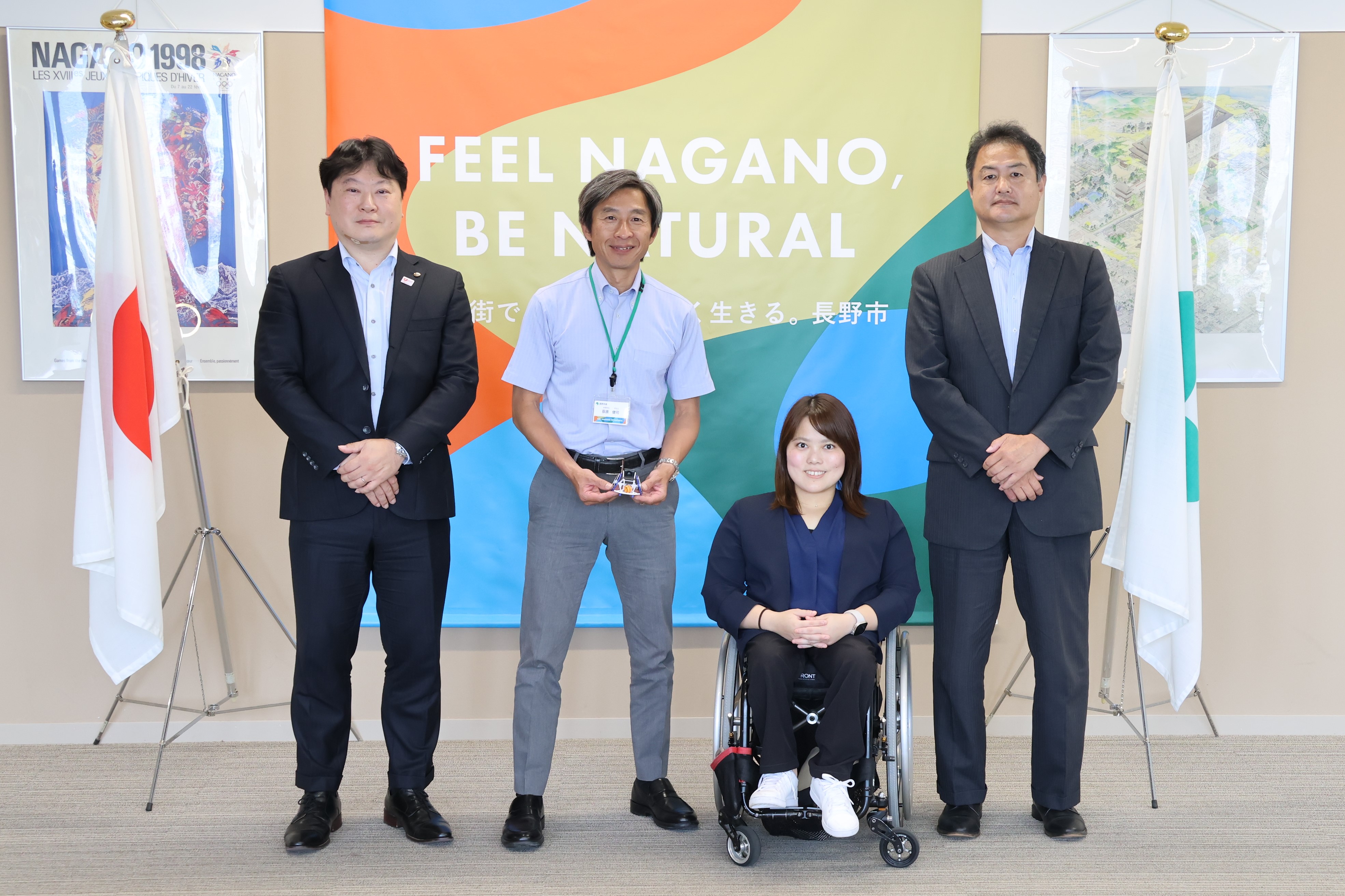 写真：記念撮影
