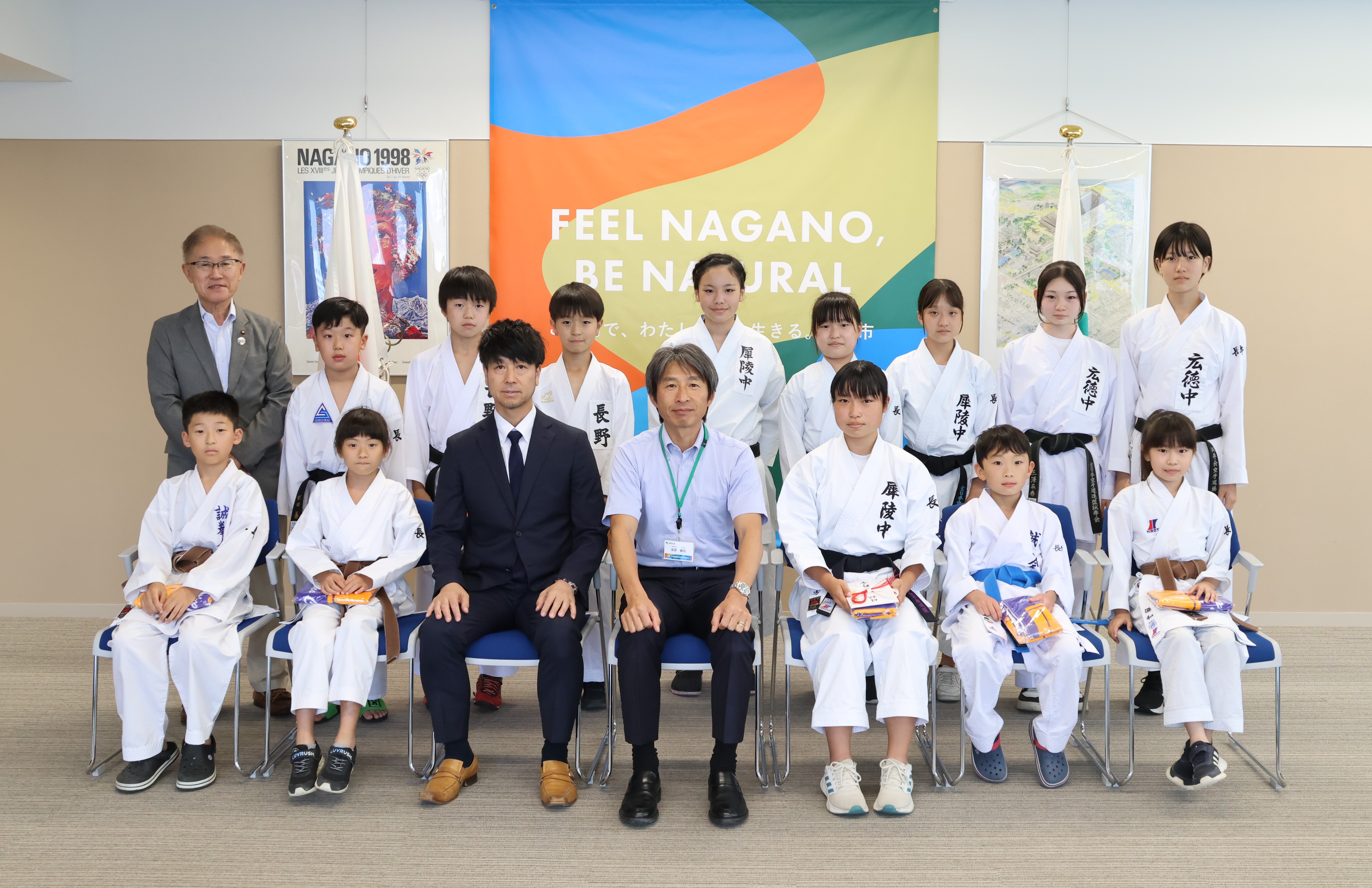 誠拳会市長表敬