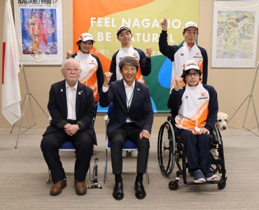 全国障害者スポーツ大会出場選手激励会