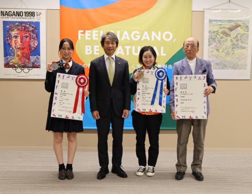 長野県馬術連盟市長表敬
