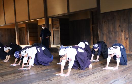 清掃活動の様子
