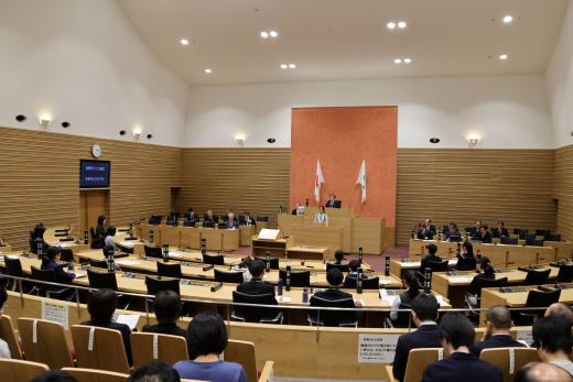 子ども議会の様子